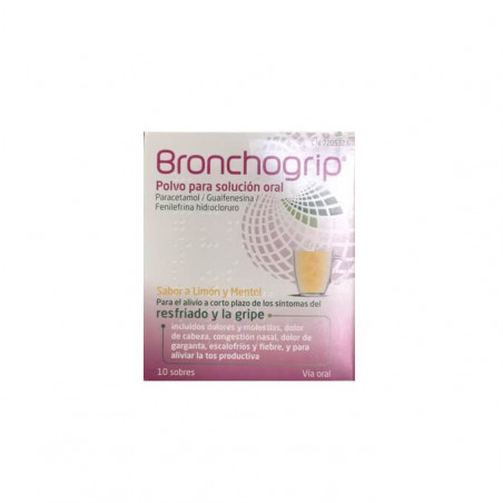 BRONCHOGRIP RESFRIADO 10 SOBRES BRONCHOGRIP RESFRIADO 10 SOBRES