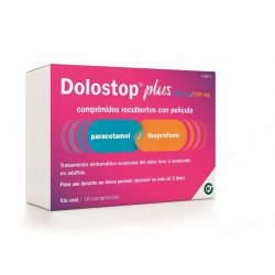 DOLOSTOP PLUS 500MG/150MG 16 COMPRIMIDOS