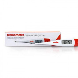 ACOFAR TERMÓMETRO DIGITAL PANTALLA GRANDE CON ALARMA