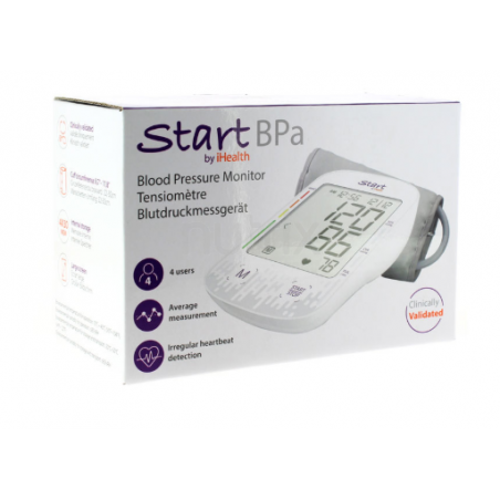 TENSIÓMETRO DE BRAZO PRESIÓN ARTERIAL START BPA IHEALTH TENSIÓMETRO DE BRAZO PRESIÓN ARTERIAL START BPA IHEALTH