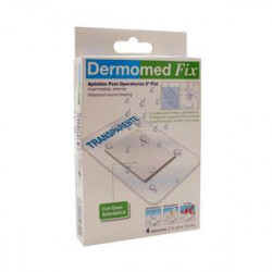 DERMOMED FIX 4 APÓSITOS POST OPERACIÓN IMPERMEABLES