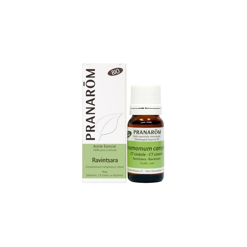 PRANAROM ACEITE ESENCIAL BIO 100% PURO RAVINTSARA 10ML