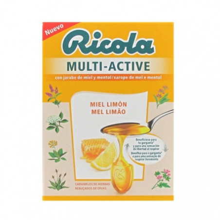RICOLA MULTI ACTIVE MIEL LIMÓN CARAMELOS RICOLA MULTI ACTIVE MIEL LIMÓN CARAMELOS