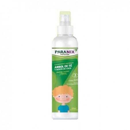 PARANIX SPRAY ACONDICIONADOR CON ARBOL DE TÉ Y ACEITE DE COCO 250ML