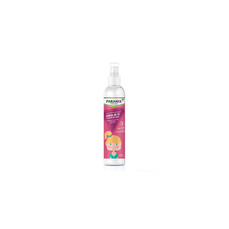 PARANIX SPRAY ACONDICIONADOR CON ARBOL DE TÉ Y ACEITE DE COCO NIÑA 250ML