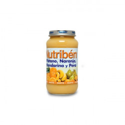 NUTRIBEN 250 PLATANO NARANJA MANDARINA Y PERA GRANDOTE 250 G