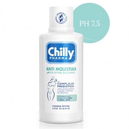 CHILLY ANTI MOLESTIAS PH 7.5 EXTRA DELICADO GEL 450ML CHILLY ANTI MOLESTIAS PH 7.5 EXTRA DELICADO GEL 450ML