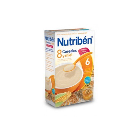 NUTRIBEN 8 CEREALES Y MIEL FRUTOS SECOS 600 G NUTRIBEN 8 CEREALES Y MIEL FRUTOS SECOS 600 G