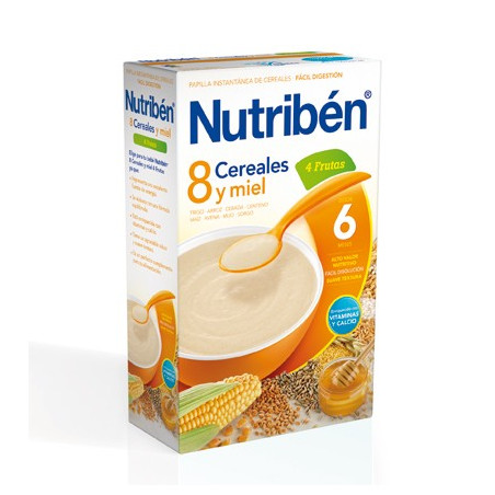 NUTRIBEN 8 CEREALES Y MIEL 4 FRUTAS 600 G NUTRIBEN 8 CEREALES Y MIEL 4 FRUTAS 600 G