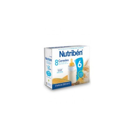 NUTRIBEN 8 CEREALES LISTA PARA TOMAR 250 ML 2 U NUTRIBEN 8 CEREALES LISTA PARA TOMAR 250 ML 2 U