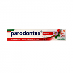 PARODONTAX FLUOR PASTA 75 ML - Nueva Formula Sabor Menta y Jengibre.