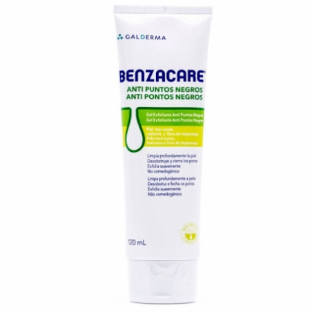 BENZACARE IONAX SCRUB LIMPIADOR PEELING EXFOLIANTE PUNTOS NEGROS 120ml