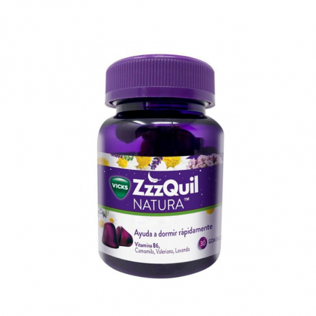 ZZZQUIL NATURA MELATONINA 30 GOMINOLAS