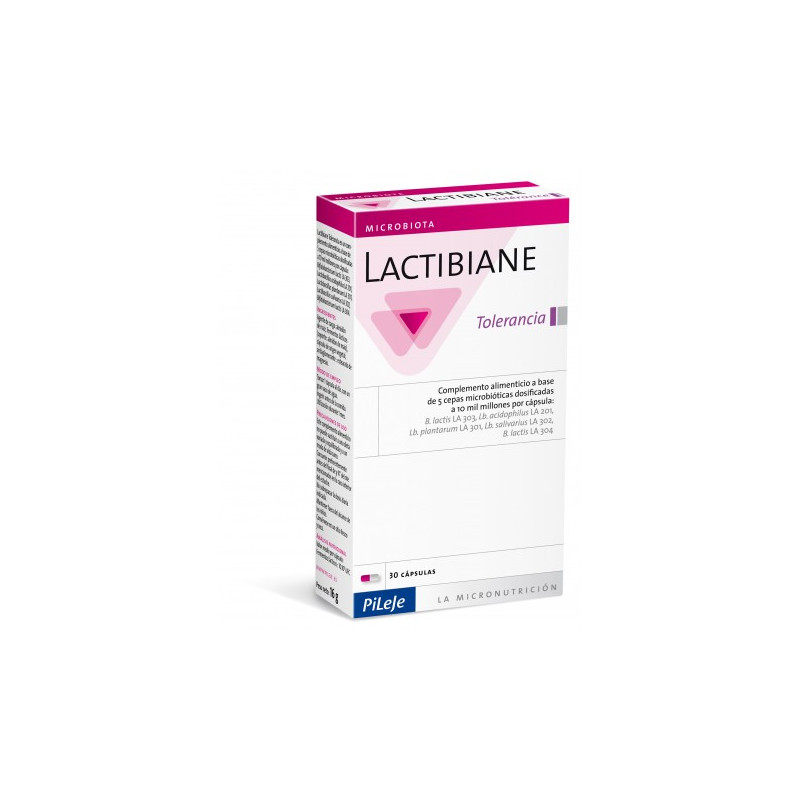 LACTIBIANE TOLERANCE PILEJE 2,5G 30 CAPSULAS