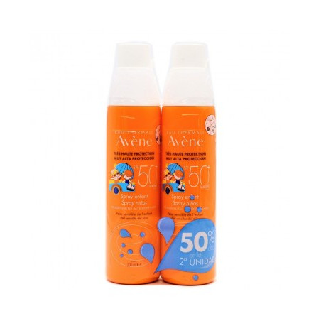 AVENE SOLAR FACTOR 50+ SPRAY NIÑOS 200ML AVENE SOLAR FACTOR 50+ SPRAY NIÑOS 200ML