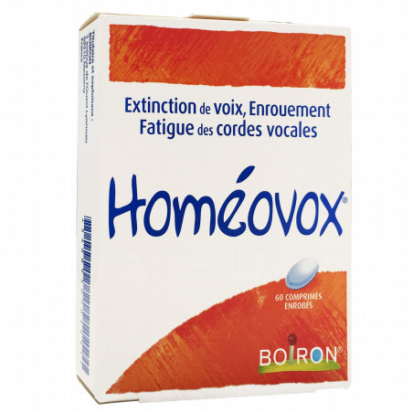 BOIRON HOMEOVOX 60 COMPRIMIDOS BOIRON HOMEOVOX 60 COMPRIMIDOS