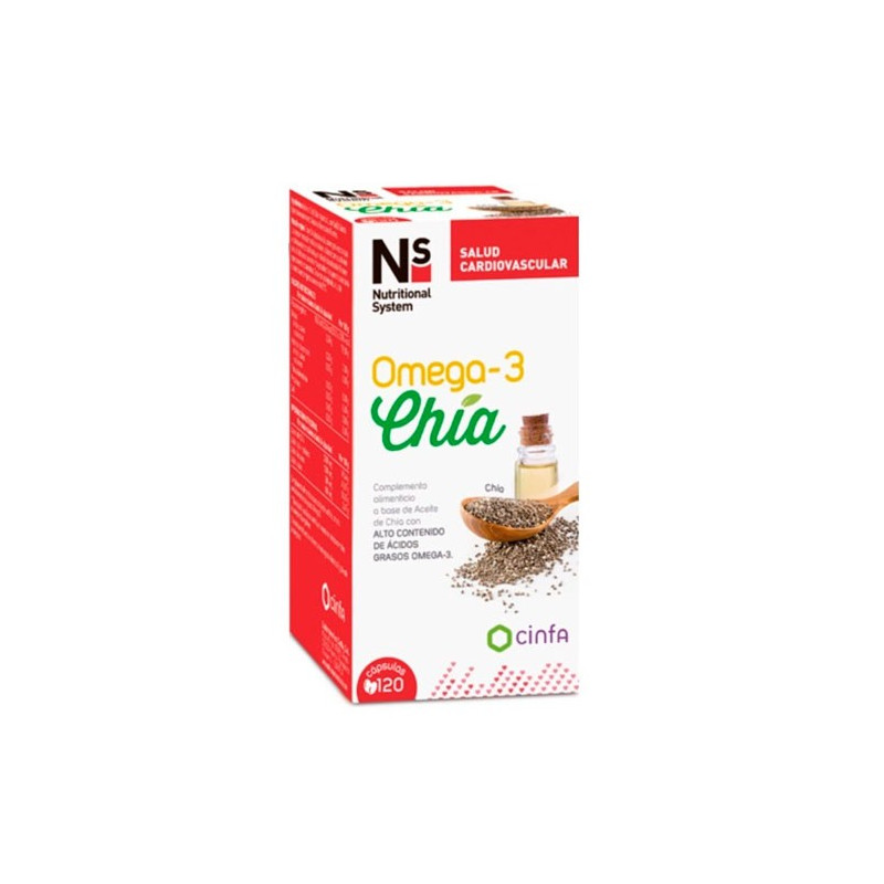 NS OMEGA 3 CHIA 120 CAPSULAS