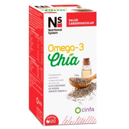 NS OMEGA 3 CHIA 120 CAPSULAS