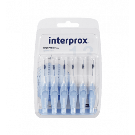 INTERPROX CEPILLO CILÍNDRICO 1,3 mm 6 U