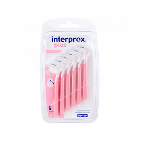 INTERPROX CEPILLO PLUS NANO 0,6 mm 6 U