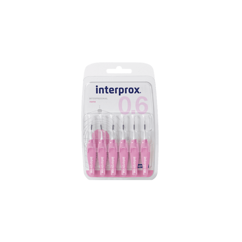 INTERPROX CEPILLO NANO 0,6 mm 6 U