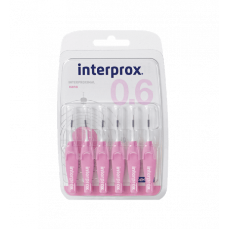 INTERPROX CEPILLO NANO 0,6 mm 6 U