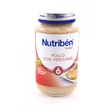 NUTRIBEN JUNIOR POLLO CON VERDURAS JUNIOR 200 G NUTRIBEN JUNIOR POLLO CON VERDURAS JUNIOR 200 G