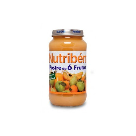 NUTRIBEN JUNIO POSTRE 6 FRUTAS JUNIOR 200 G NUTRIBEN JUNIO POSTRE 6 FRUTAS JUNIOR 200 G