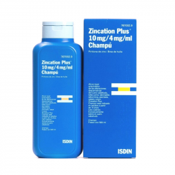 ZINCATION PLUS 10 mg/4 mg/ml CHAMPU