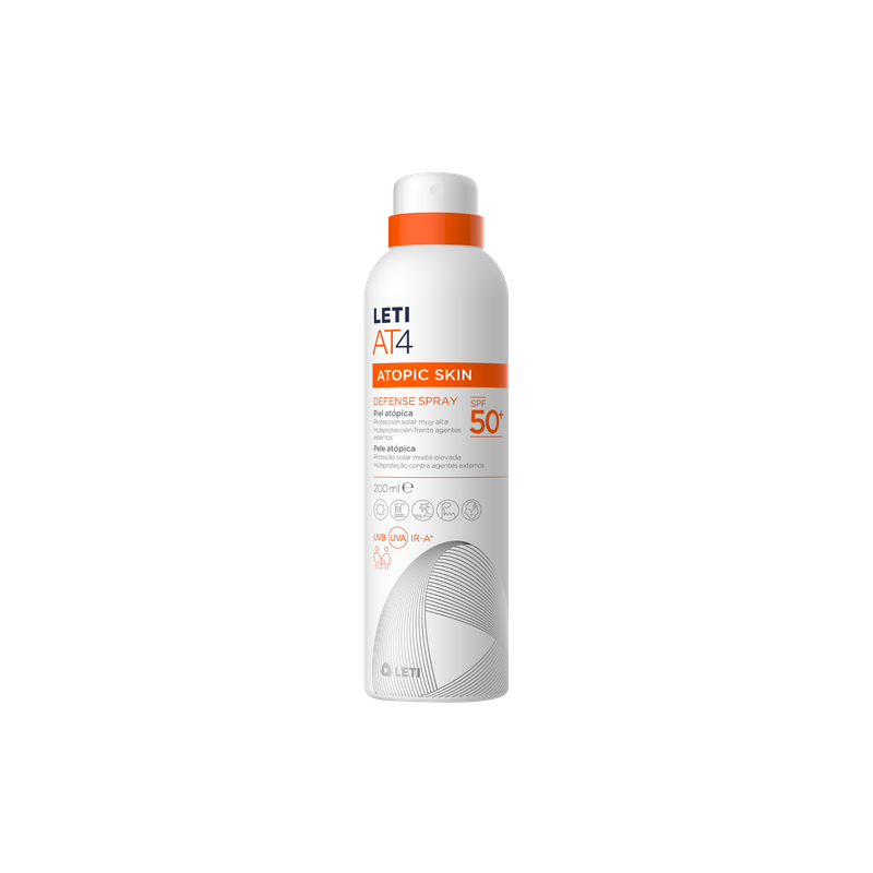 LETIAT4 DEFENSE SPRAY CORPORAL SPF 50+ PIEL ATÓPICA  200ML