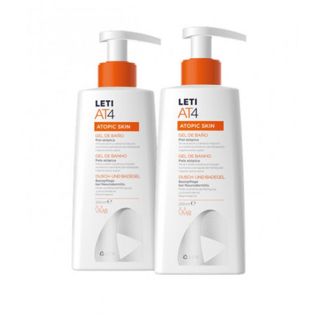 LETIAT4 GEL DE BAÑO PIEL ATOPICA 250 ML DUPLO LETIAT4 GEL DE BAÑO PIEL ATOPICA 250 ML DUPLO