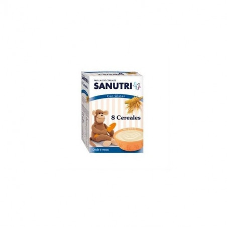 SANUTRI PAPILLA 8 CEREALES 600 G SANUTRI PAPILLA 8 CEREALES 600 G