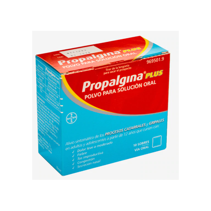 PROPALGINA PLUS POLVO PARA SOLUCIÓN ORAL