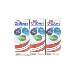 TRIORALSUERO SUERO SABOR FRESA PACK 3 BRICKS