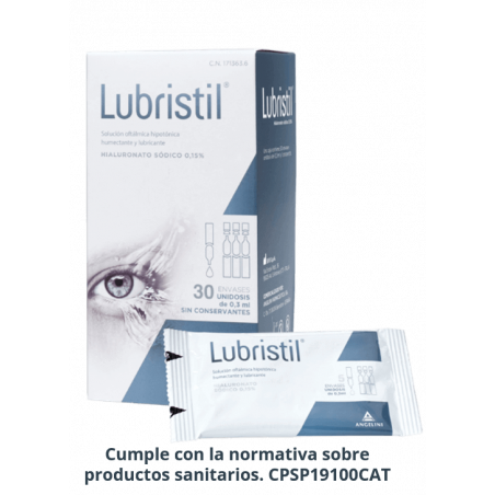 LUBRISTIL GOTAS LUBRICANTES UNIDOSIS