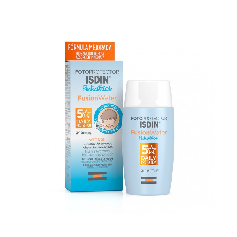 ISDIN FOTOPROTECTOR PEDIATRICS FUSION WATER SPF 50+