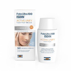 ISDIN FOTOPROTECTOR ULTRA ACTIVE UNIFY FUSION FLUID 100+