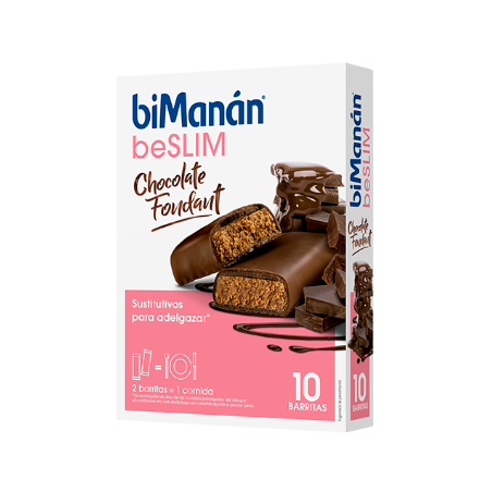 Bimanan BeSlim Chocolate Foundant 10 barritas