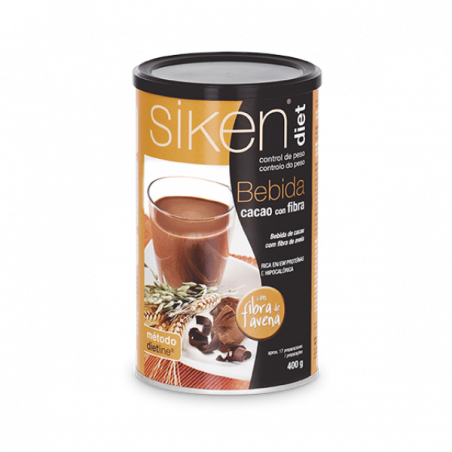 SIKEN DIET BEBIDA DE CACAO CON FIBRA 400 G