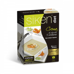 SIKEN DIET CREMA DE 5 VERDURAS 7 SOBRES