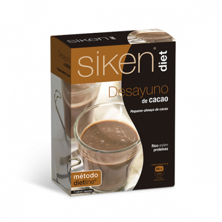 SIKEN DIET DESAYUNO DE CACAO 7 SOBRES