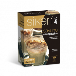 SIKEN DIET DESAYUNO DE CAPUCCINO 7 SOBRES