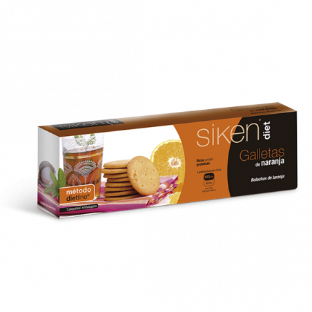 SIKEN DIET GALLETAS DE NARANJA 15 GALLETAS