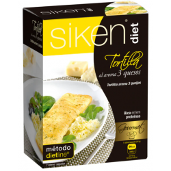 SIKEN DIET TORTILLA DE QUESO 7 SOBRES