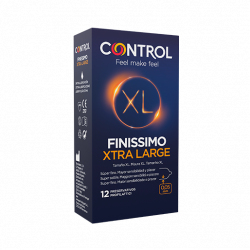 CONTROL FINISSIMO XL PRESERVATIVOS 12 U