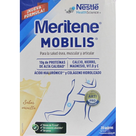 MERITENE MOBILIS SABOR VAINILLA 20 SOBRES MERITENE MOBILIS SABOR VAINILLA 20 SOBRES