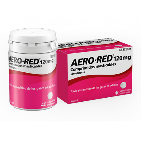 AERO-RED 120 mg COMPRIMIDOS MASTICABLES