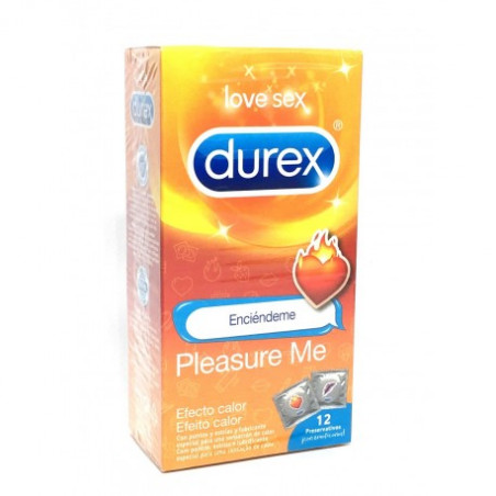 DUREX PLEASURE ME EFECTO CALOR PRESERVATIVOS 12U DUREX PLEASURE ME EFECTO CALOR PRESERVATIVOS 12U