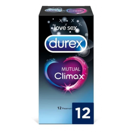 DUREX MUTUAL CLIMAX PRESERVATIVOS 12U