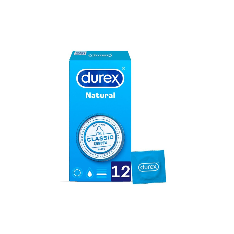 DUREX NATURAL CLASSIC PRESERVATIVOS